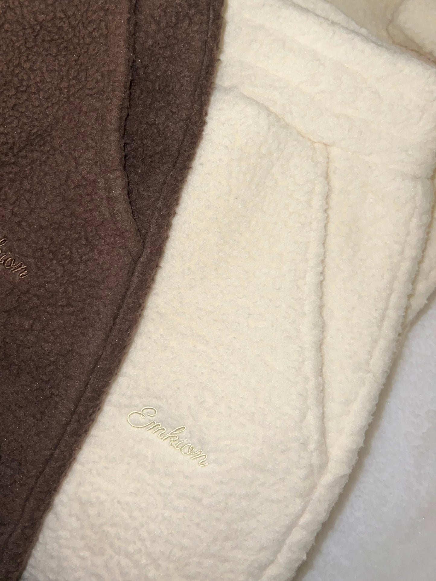 Teddy Fleece Pants in Butter Milk